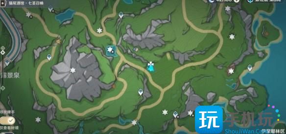 《原神》4.26个幽林枝分布位置一览 《原神》4.26个幽林枝分布位置一览