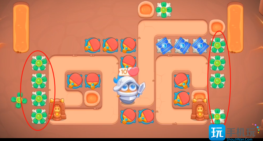 《保卫萝卜4》饿龙传说第21关满星攻略 保卫萝卜4饿龙传说第21关满星攻略