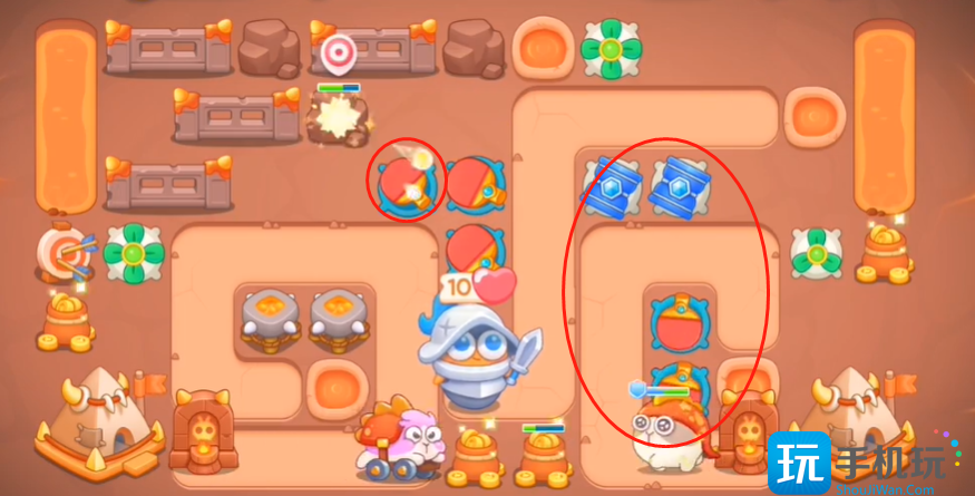 《保卫萝卜4》饿龙传说第21关满星攻略 保卫萝卜4饿龙传说第21关满星攻略