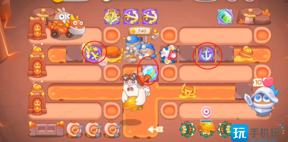 保卫萝卜4饿龙传说第25关打法