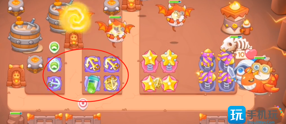 《保卫萝卜4》饿龙传说第22关满星攻略 保卫萝卜4饿龙传说第22关打法