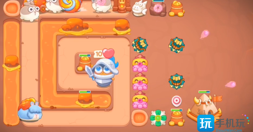 《保卫萝卜4》饿龙传说第24关满星攻略 保卫萝卜4饿龙传说第24关满星攻略