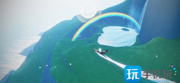 光遇在圣岛观赏彩虹怎么做