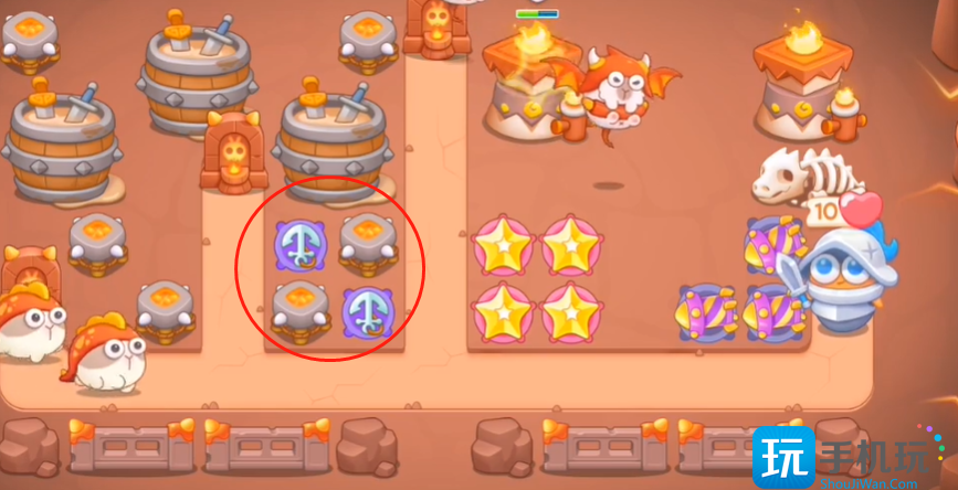 《保卫萝卜4》饿龙传说第22关满星攻略 保卫萝卜4饿龙传说第22关打法