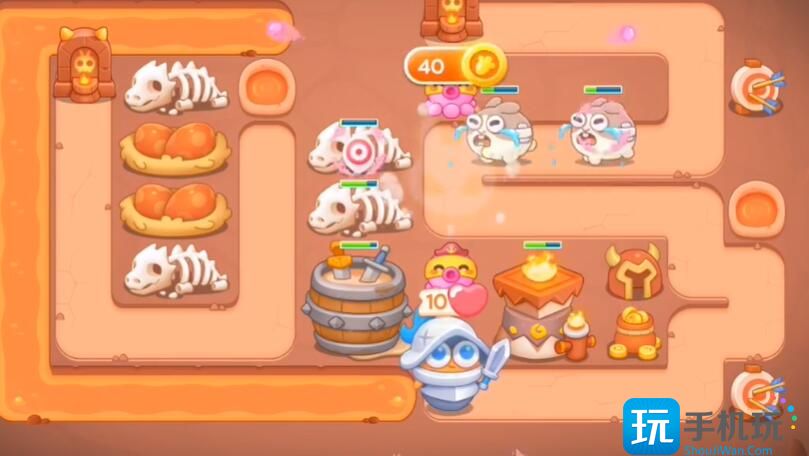 保卫萝卜4饿龙传说12关攻略