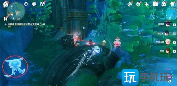 原神检修水下管道攻略 检修梅洛彼得堡附近的下水管道通关流程