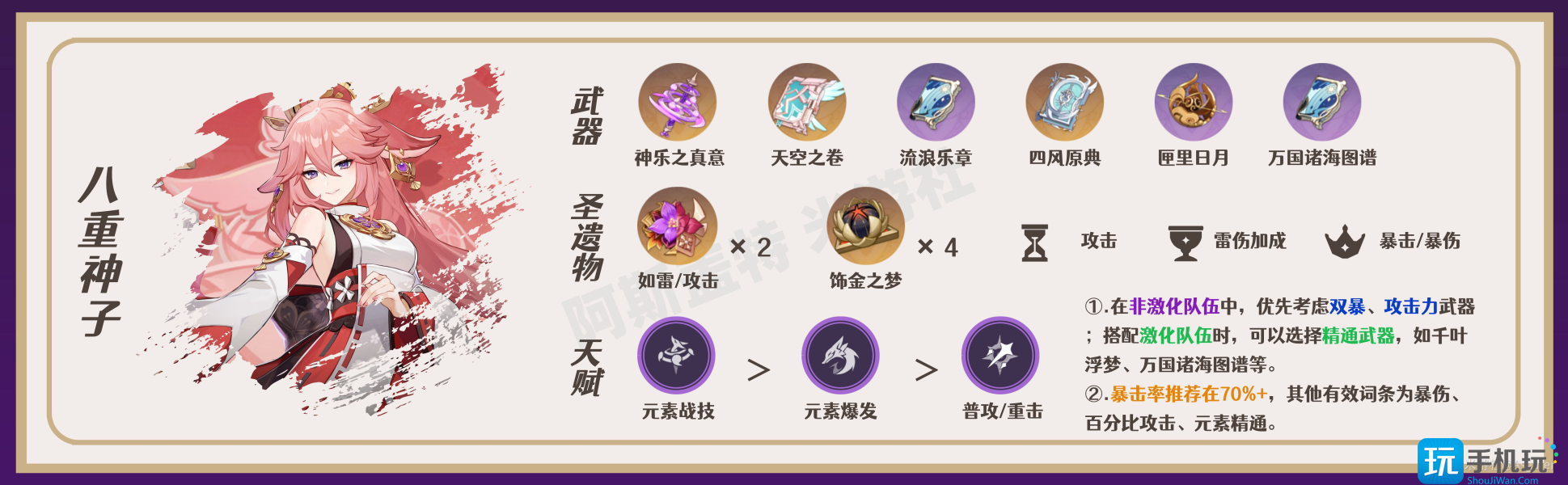 原神瑶瑶角色攻略