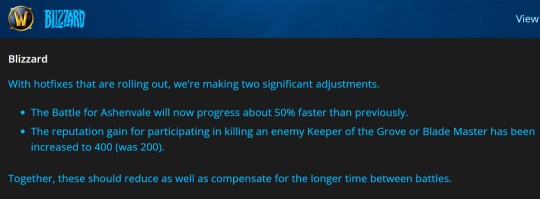 魔兽世界怀旧服探索赛季最新蓝贴-灰谷之战声望获取翻倍