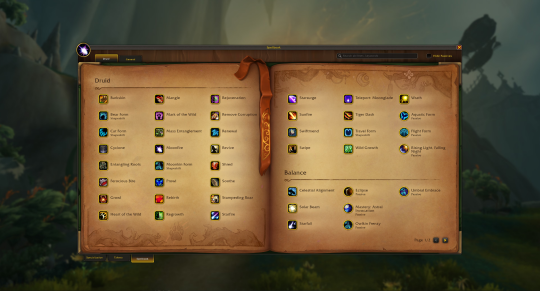 魔兽世界正式服地心之战全新技能书界面