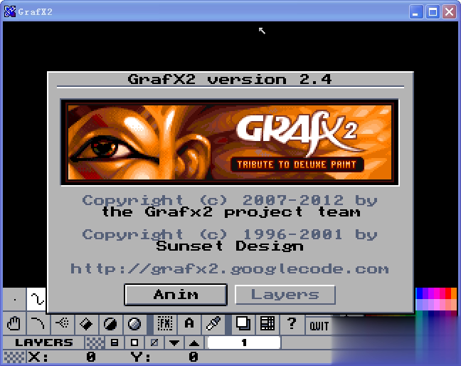 Grafx2画软件(图1)