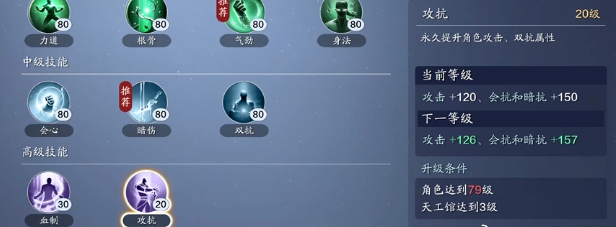 天涯明月刀手游79级升级材料消耗分析_http://www.abetid.com_游戏攻略_第2张