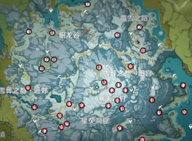 原神雪山仙灵都位置分享_http://www.abetid.com_游戏攻略_第1张