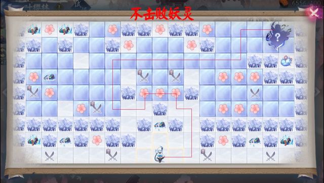 《阴阳师》雪落樱祭路线 雪落樱祭樱林试炼路线图汇总