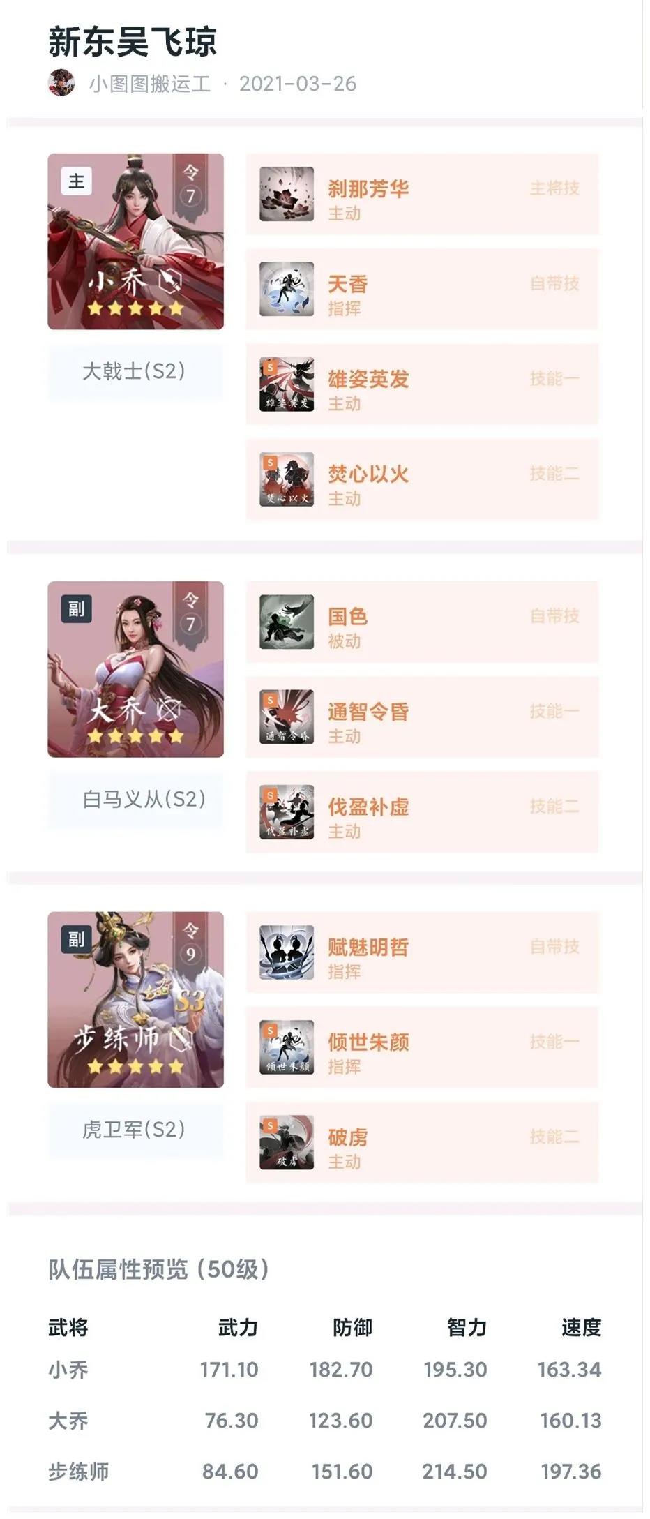 鸿图之下S3妹妹队技能搭配建议_http://www.abetid.com_游戏攻略_第1张