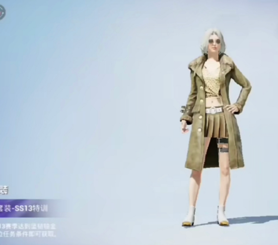 《和平精英》ss13特巡服 和平精英ss13赛季特训套装图片