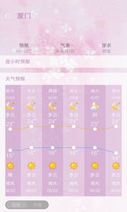 美人天气appv1.0.0Android版(图1)
