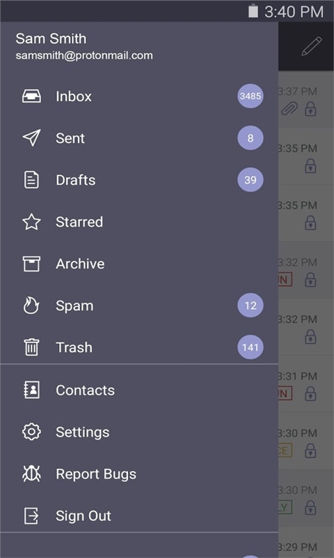 邮件加密ProtonMailv1.4.1Android版(图3)