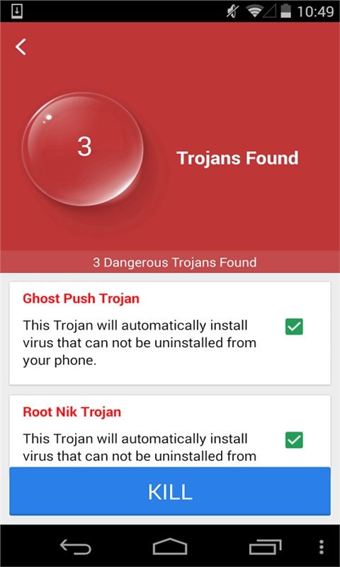 顽固木马专杀v1.0.3Android版(图4)