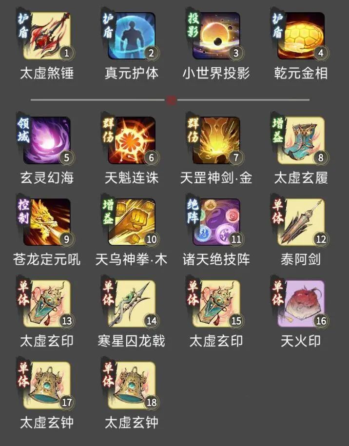 一念逍遥体修仙界神通怎么搭配 体修仙界神通搭配推荐