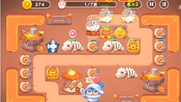 保卫萝卜4饿龙传说14关怎么过-饿龙传说第14关图文攻略