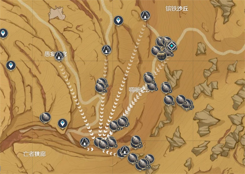 原神沙脂蛹位置在哪-沙脂蛹采集路线图及刷新时间介绍