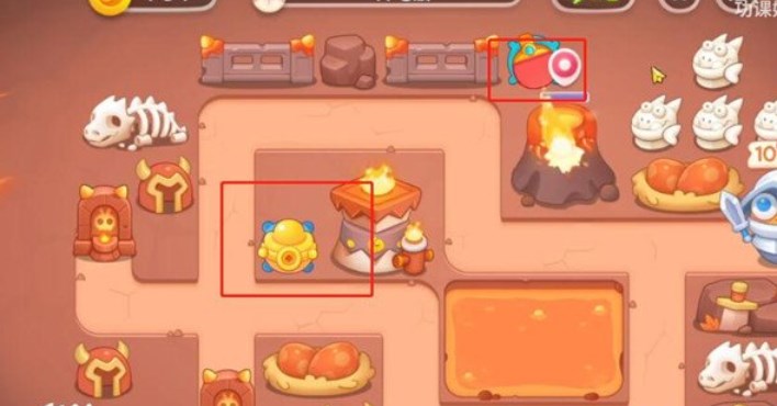 保卫萝卜4饿龙传说47关怎么过-饿龙传说第47关通关攻略