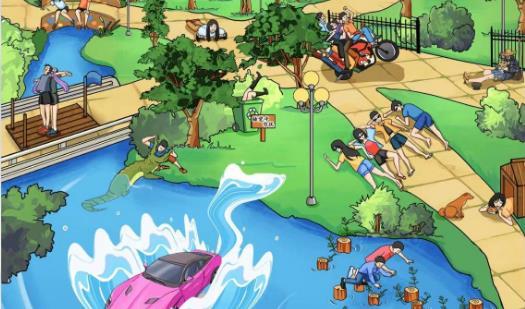 疯狂梗传吃饱了撑怎么通关-十二个吃饱了撑的答案攻略