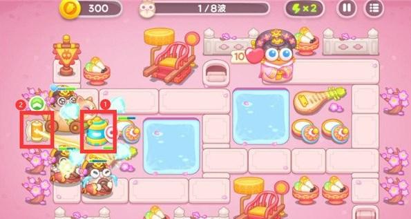 保卫萝卜4秋妃传2关怎么过-秋妃传第2关图文通关攻略