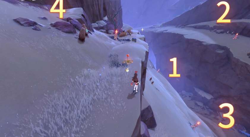 原神亡者狭廊火元素方碑谜题怎么解-亡者狭廊火元素方碑顺序