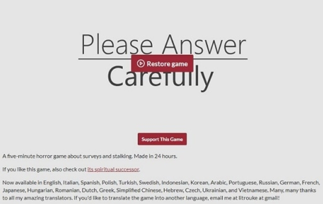 女鬼模拟器问卷怎么玩-游戏攻略