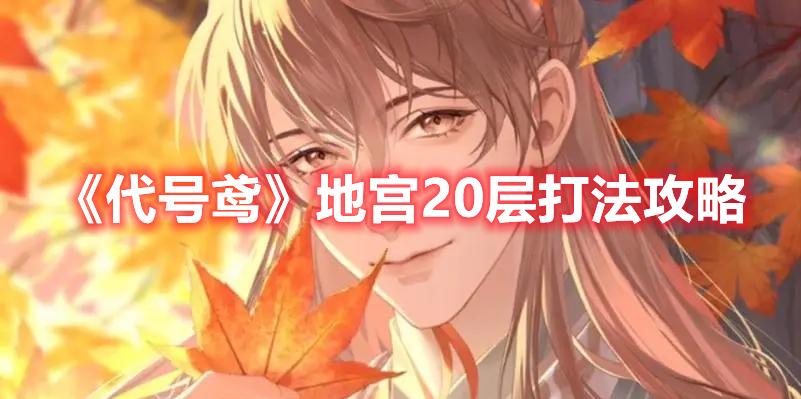 代号鸢地宫20层怎么通关-地宫20层玩法技巧