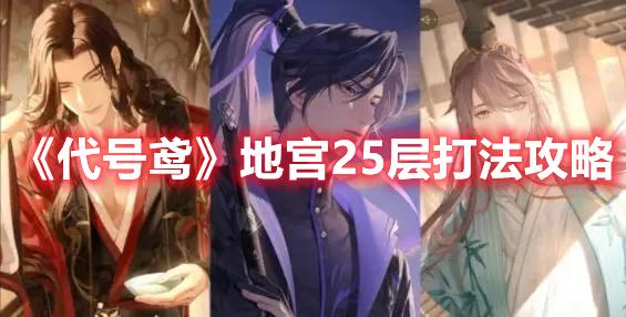 代号鸢地宫25层怎么通关-25层打法技巧