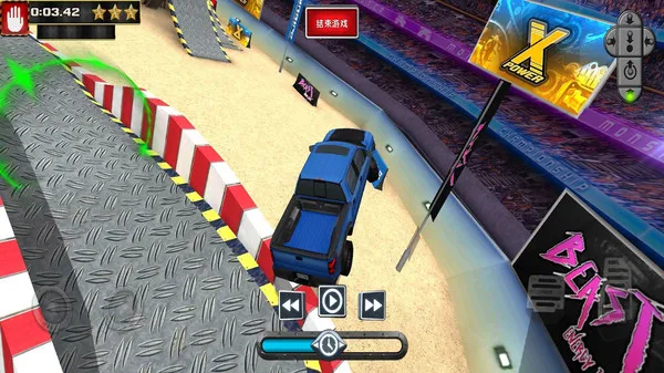 疯狂怪物卡车-3D怪物卡车停车(图1)