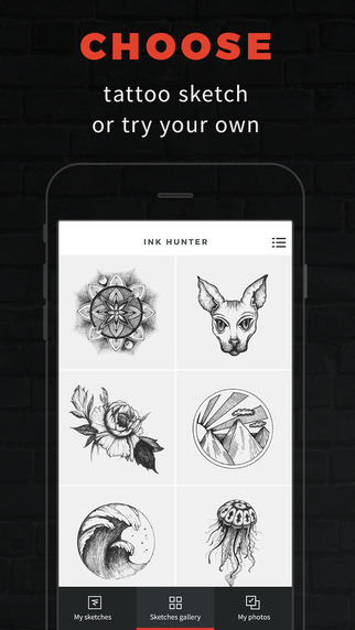 INKHUNTER Try Tattoo Designs苹果版(图4)