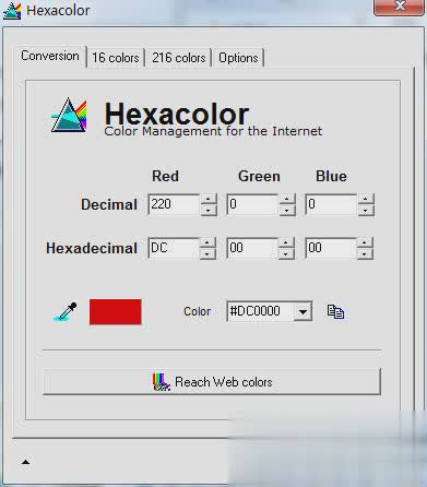 颜色调配工具(Hexacolor)(图1)