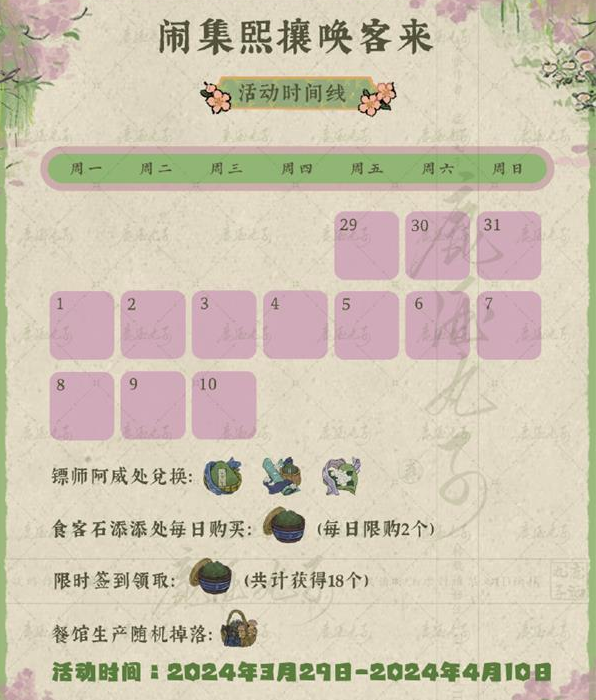 江南百景图闹集熙攘唤客来攻略-闹集熙攘唤客来玩法技巧分享