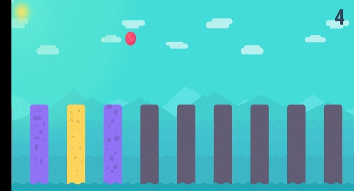 变色球弹跳游戏(图2)