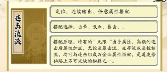 寻道大千连击流怎么玩-连击流阵容攻略