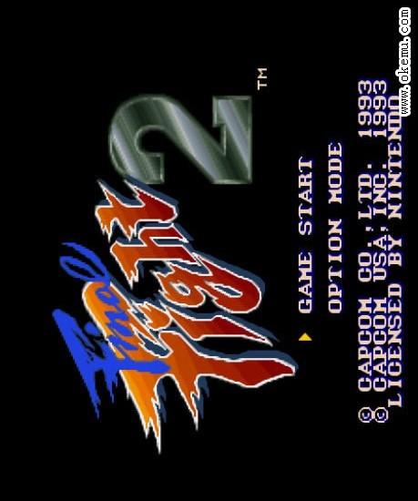 街头快打2（SFC游戏）(图2)