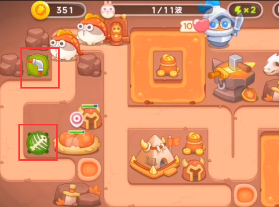 保卫萝卜4饿龙传说40关怎么过-饿龙传说第40关通关攻略