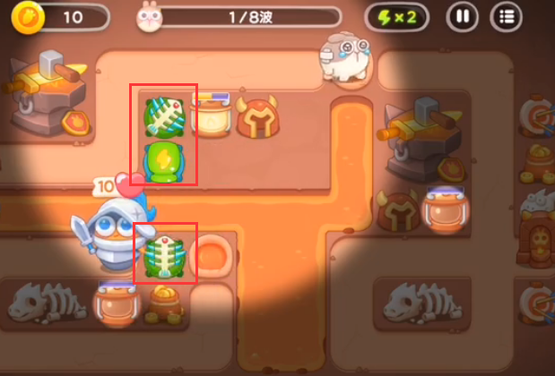 保卫萝卜4饿龙传说37关怎么过-饿龙传说第37关通关攻略