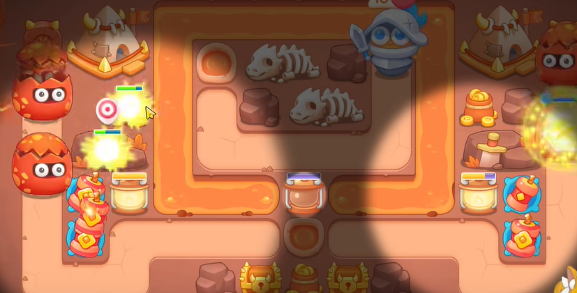 保卫萝卜4饿龙传说33关怎么过-饿龙传说第33关通关攻略