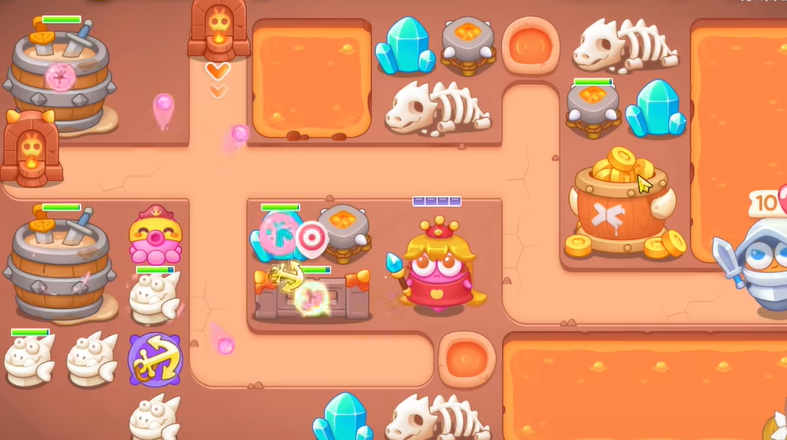 保卫萝卜4饿龙传说35关怎么过-饿龙传说第35关通关攻略