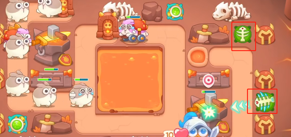 保卫萝卜4饿龙传说42关怎么过-饿龙传说第42关通过攻略