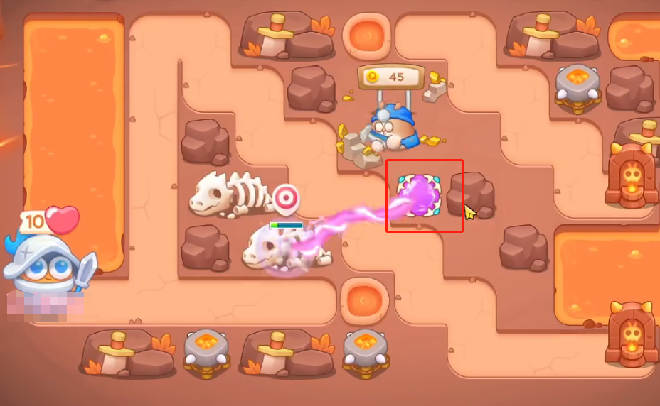 保卫萝卜4饿龙传说45关怎么过-饿龙传说第45关通过攻略