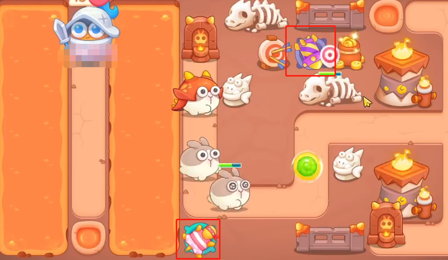 保卫萝卜4饿龙传说44关怎么过-饿龙传说第44关通过攻略