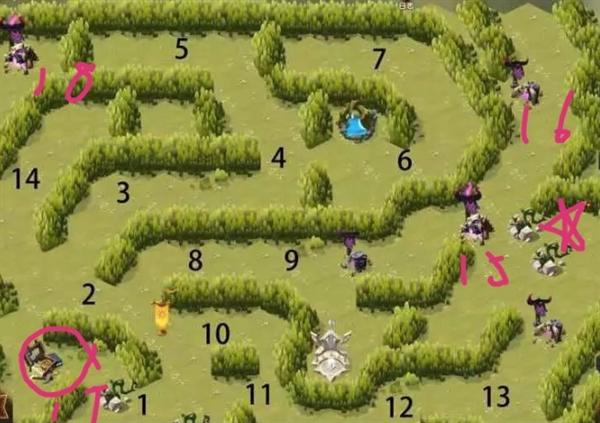 剑与远征丛林秘境怎么过-丛林秘境路线走法推荐