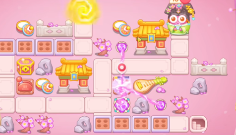 保卫萝卜4秋妃传55关怎么过-秋妃传第55关图文通关流程