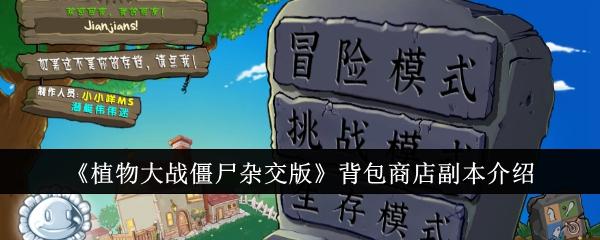 植物大战僵尸杂交版背包商店副本怎么样-背包商店副本介绍