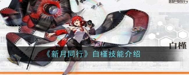 新月同行白槿怎么样-白槿技能介绍